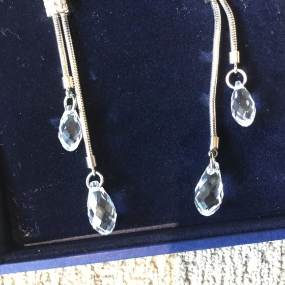 Swarovski Gillian Drop Pierced Earrings - Picture 3 of 4